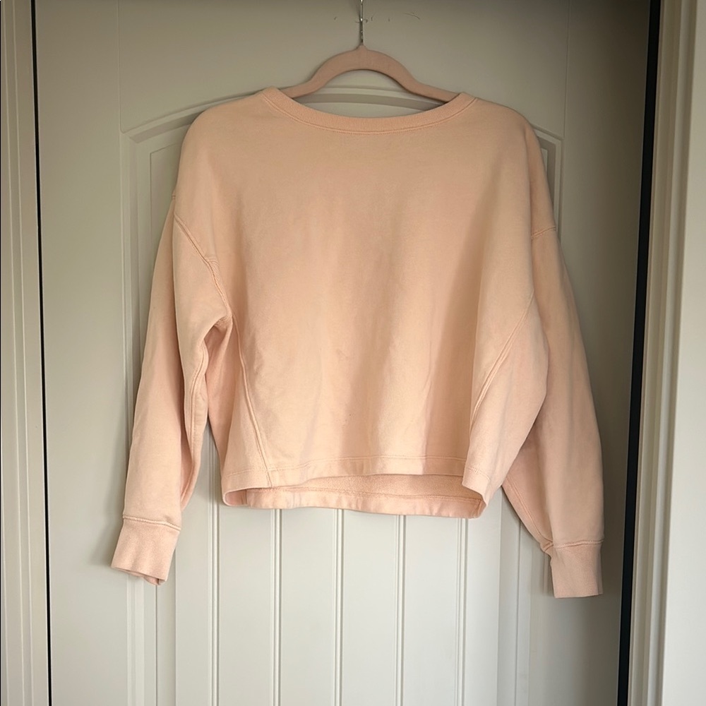 J. Crew Peach Sweatshirt